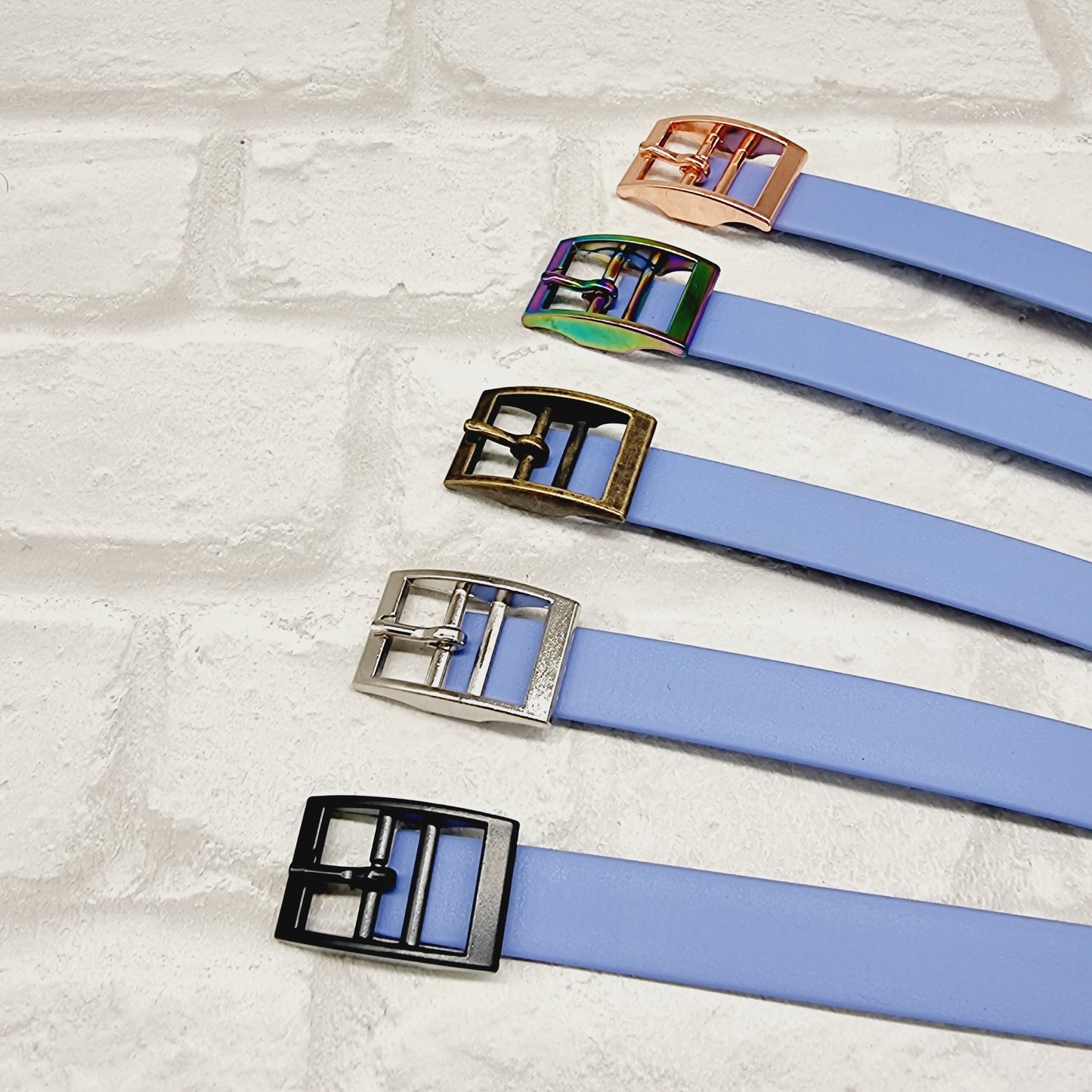 Periwinkle - Waterproof BioThane© Dog Collar