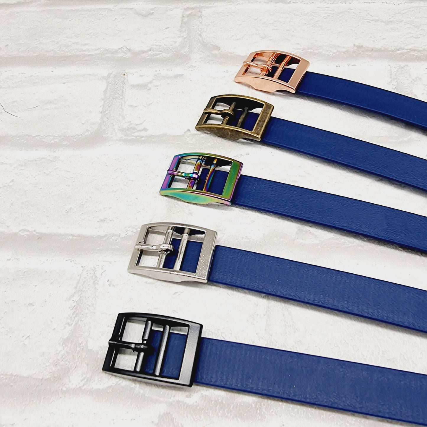 Navy - Waterproof BioThane© Dog Collar