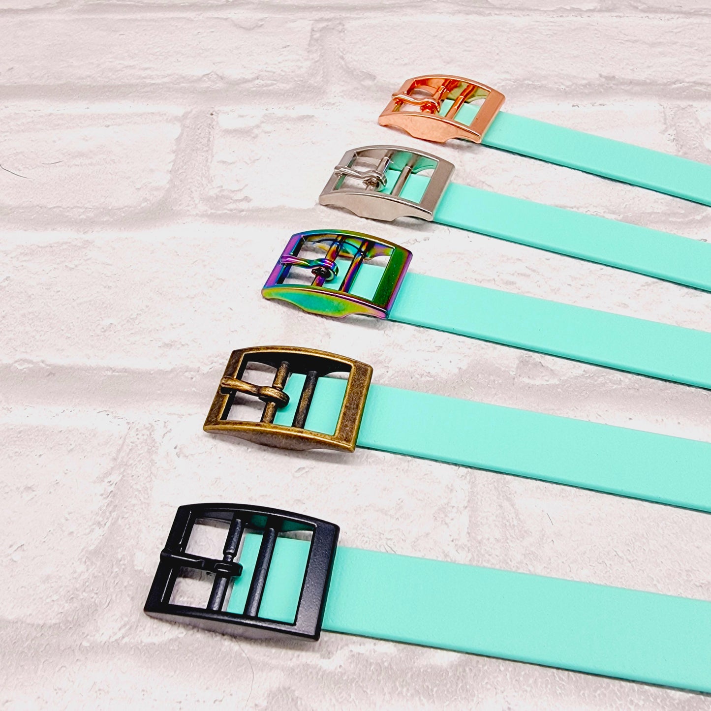 Mint - Waterproof BioThane© Dog Collar