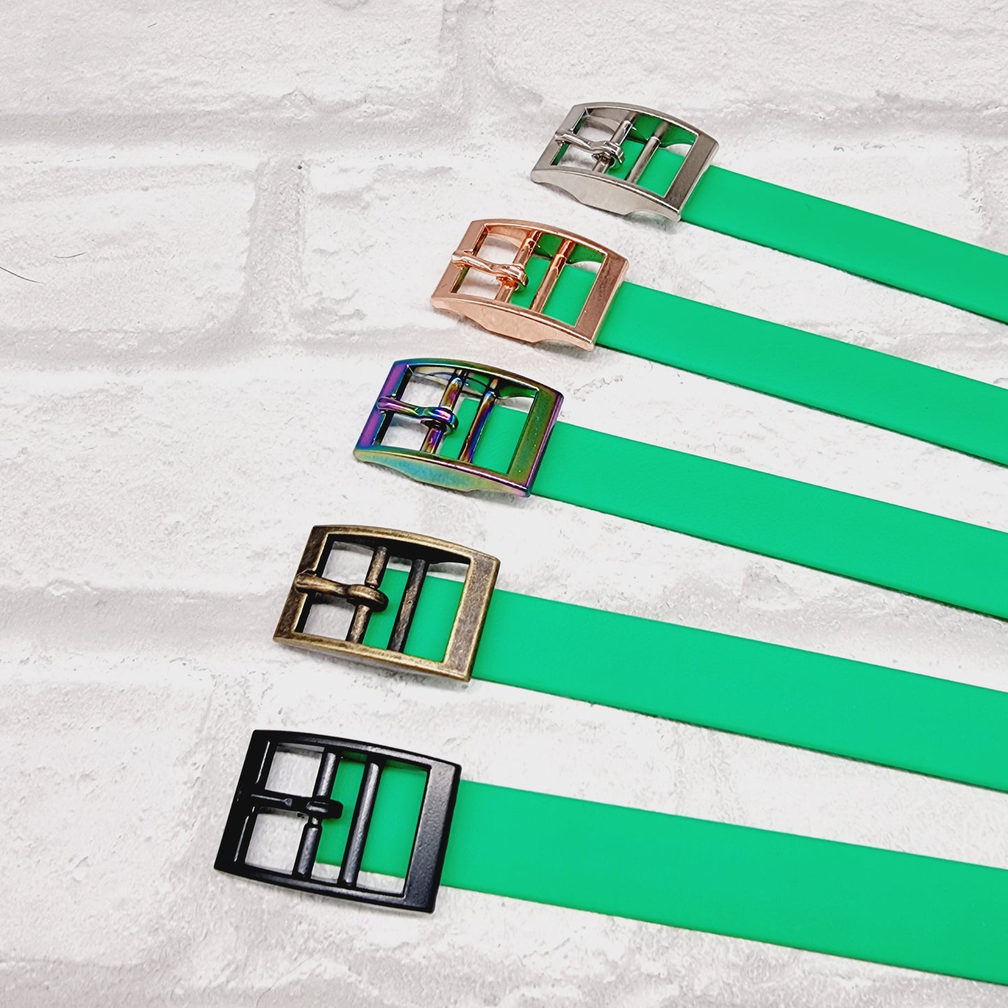 Neon Green - Waterproof BioThane© Dog Collar