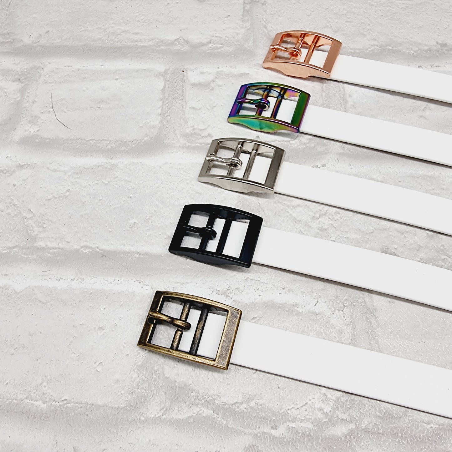 White - Waterproof BioThane® Dog Traffic Leash / Dog Traffic Handle