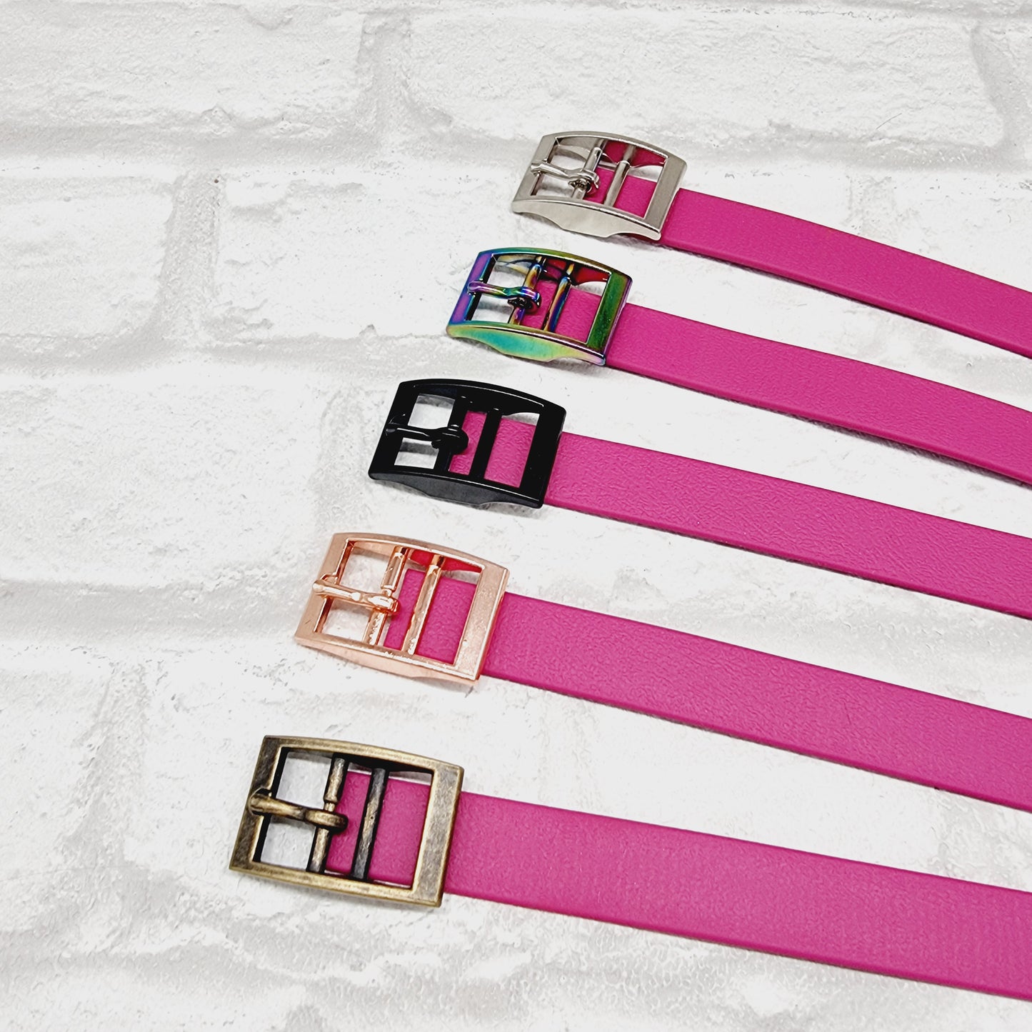 Magenta - Waterproof BioThane® Dog Traffic Leash / Dog Traffic Handle