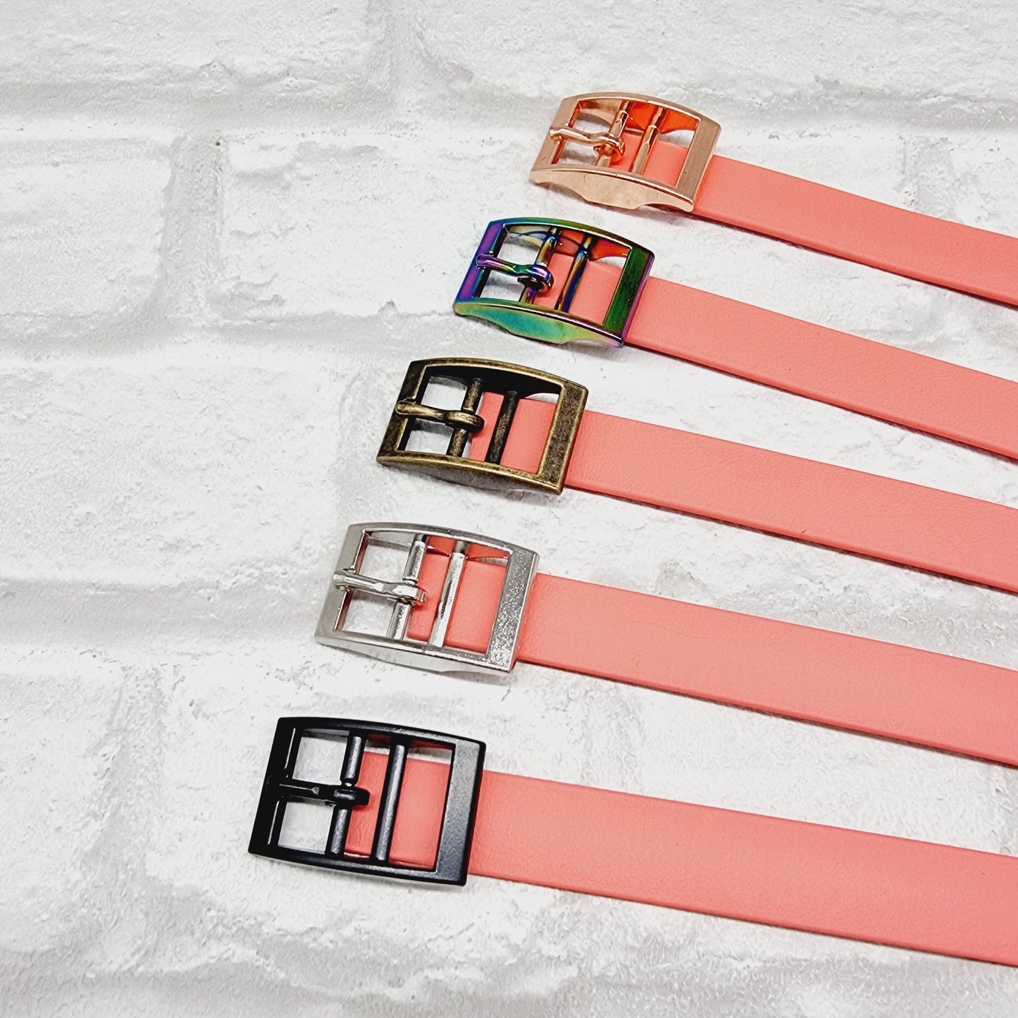 Coral - Waterproof BioThane© Dog Collar