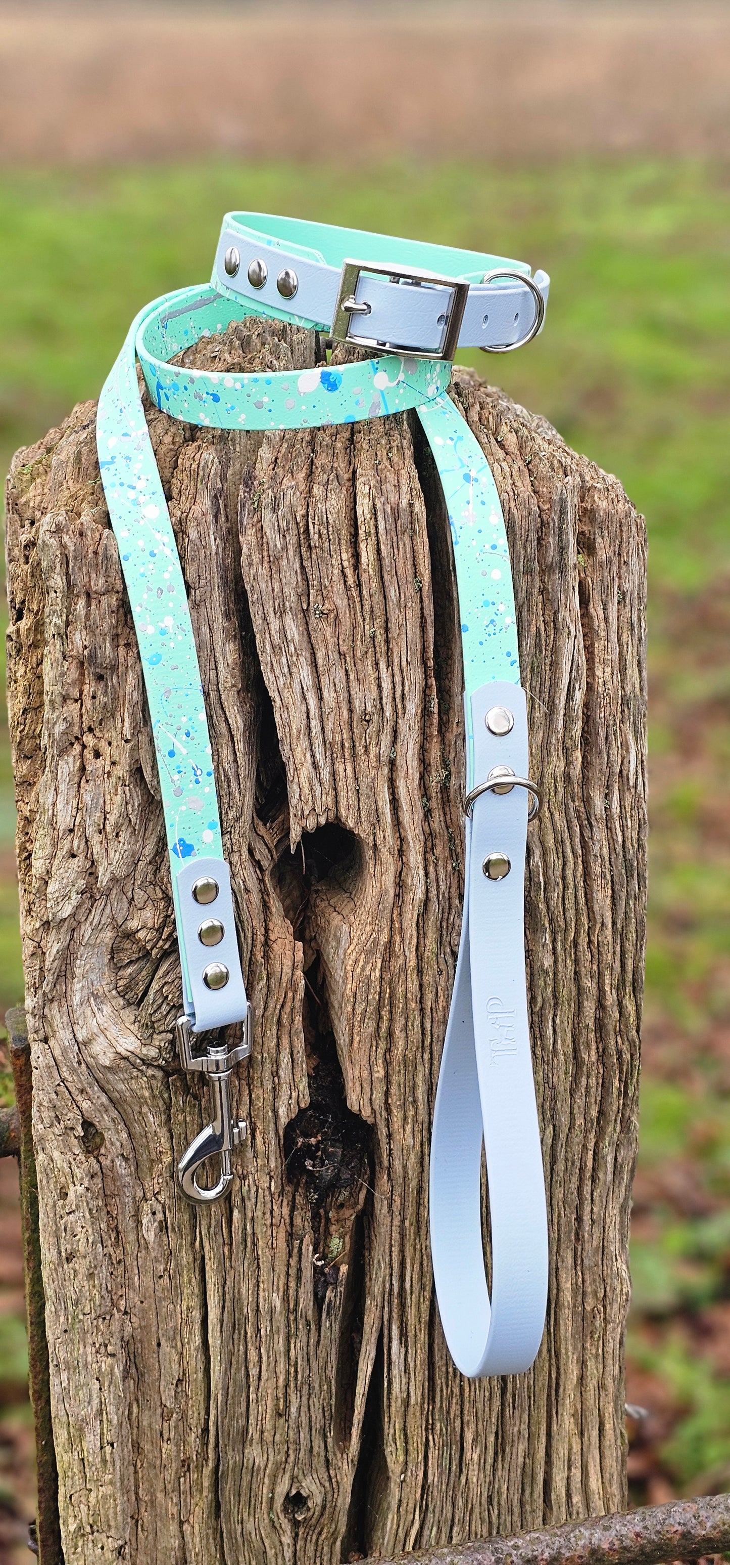 Seabreeze - Waterproof BioThane© Splatter Dog Lead - Pastel Collection