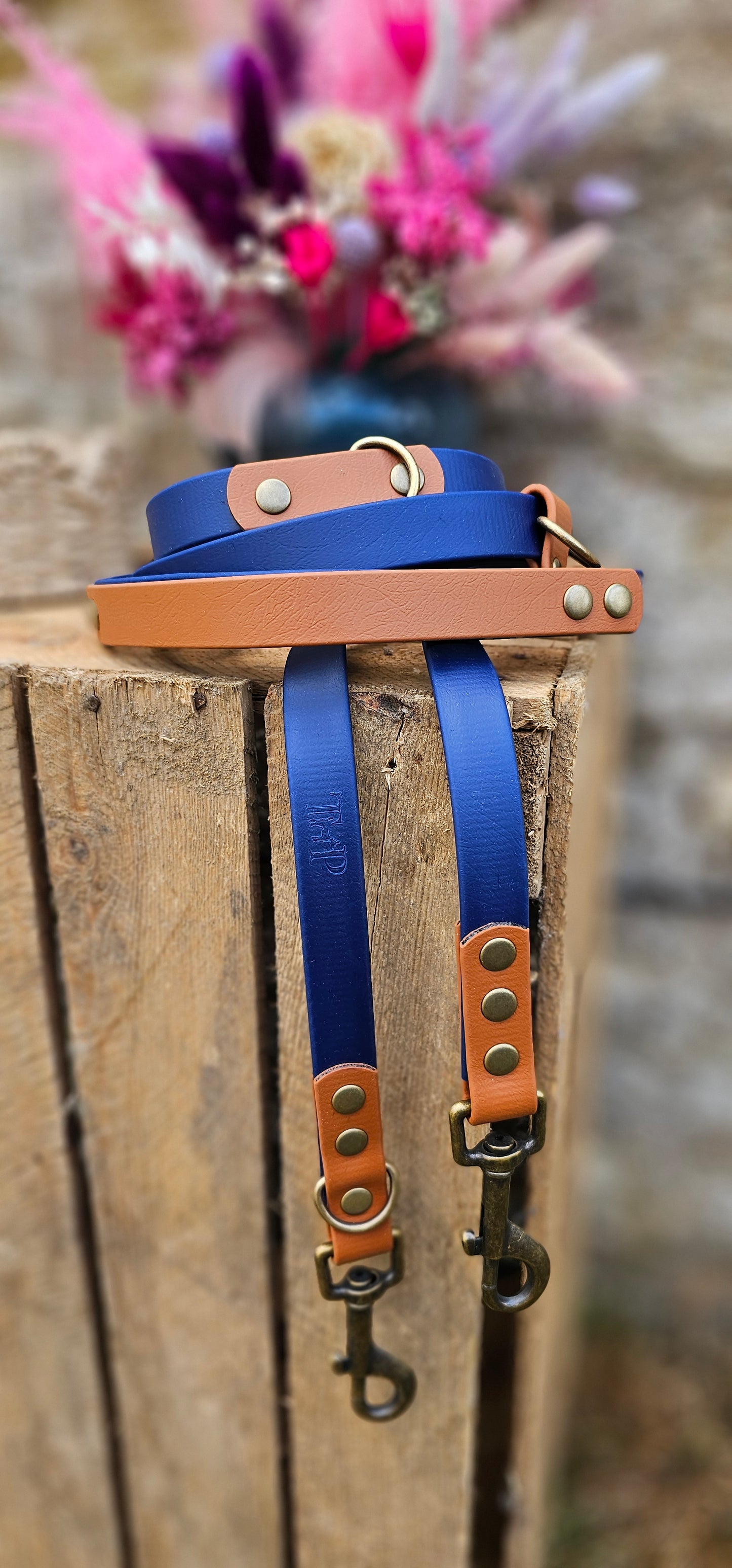 Waterproof BioThane© handsfree Dog Training Lead - Design Your Own