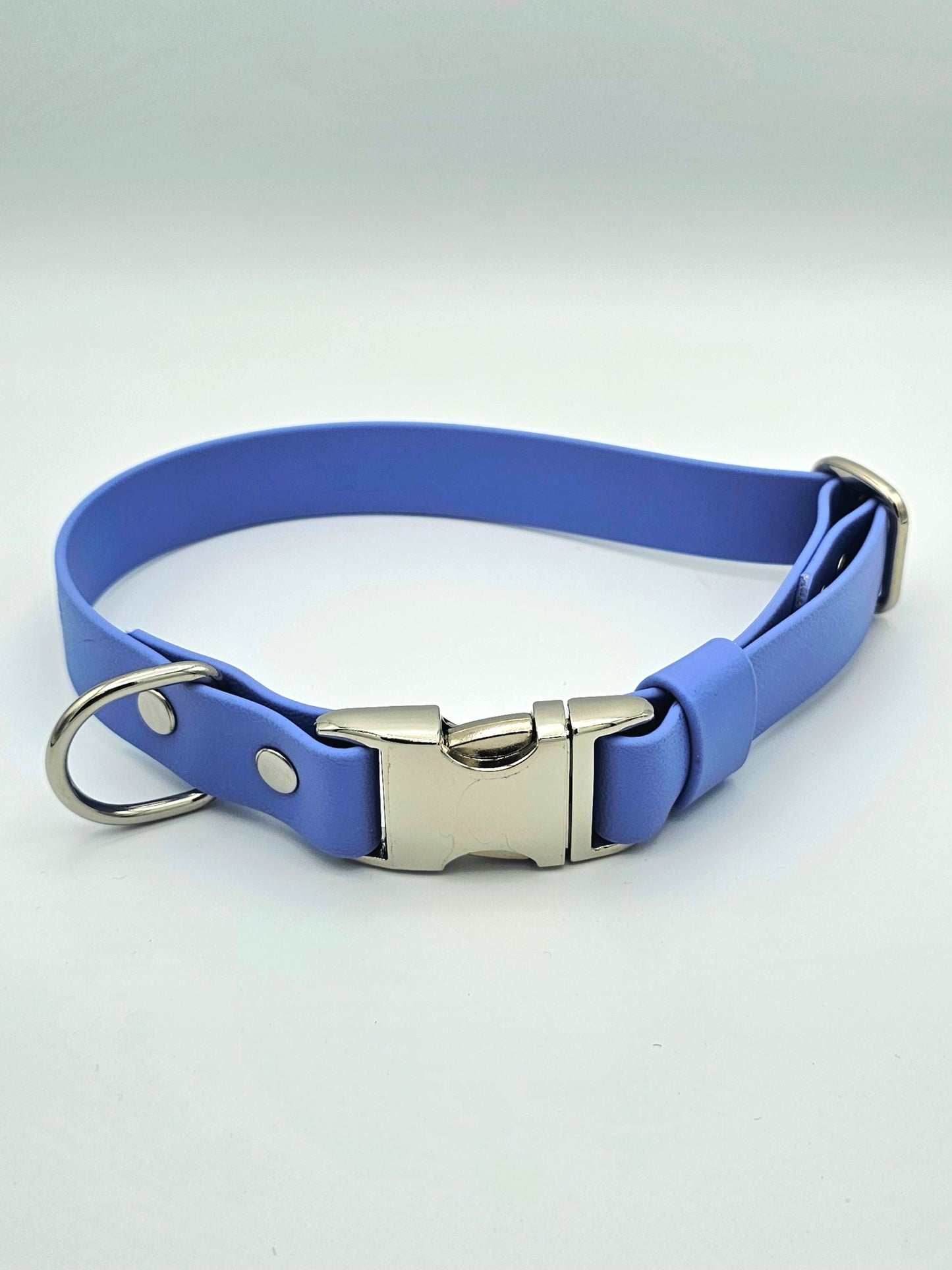 Periwinkle - Everlast Waterproof BioThane© Quick-Release Buckle Dog Collar
