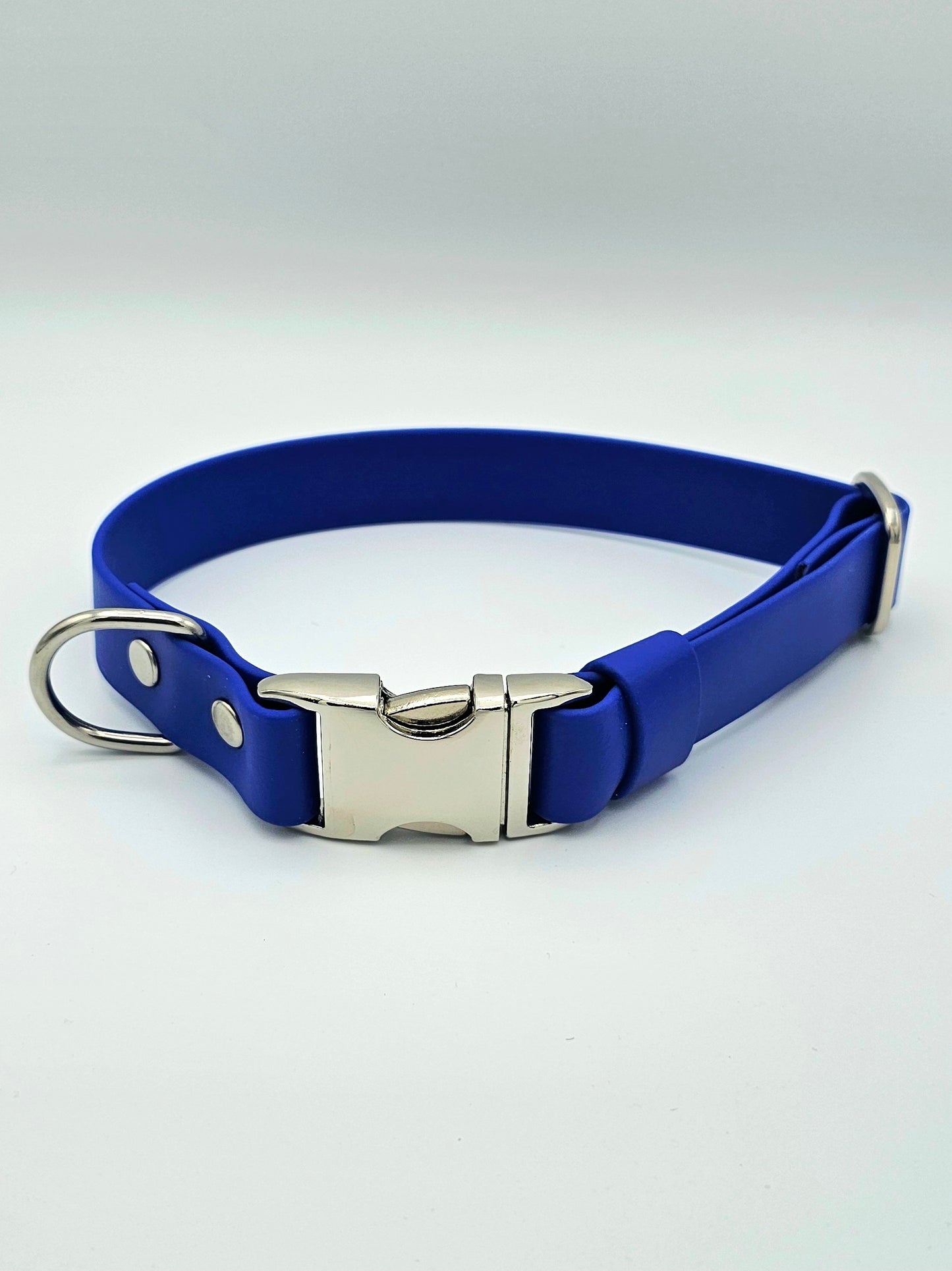 Royal Blue - Everlast Waterproof BioThane© Quick-Release Buckle Dog Collar