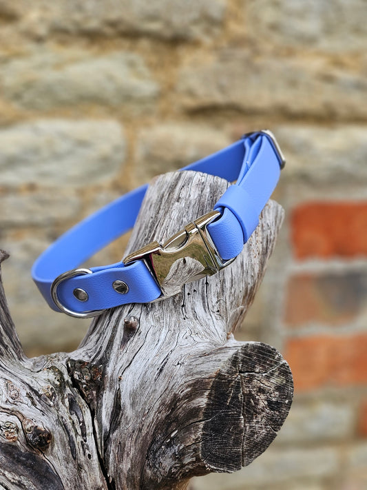 Periwinkle - Everlast Waterproof BioThane© Quick-Release Buckle Dog Collar
