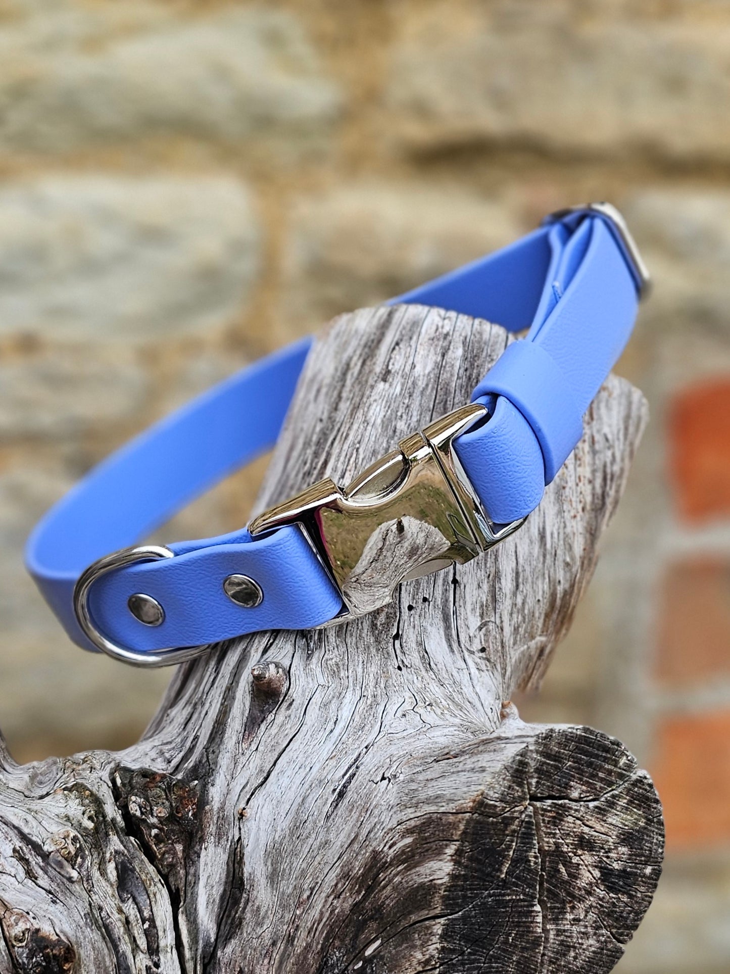 Periwinkle - Everlast Waterproof BioThane© Quick-Release Buckle Dog Collar