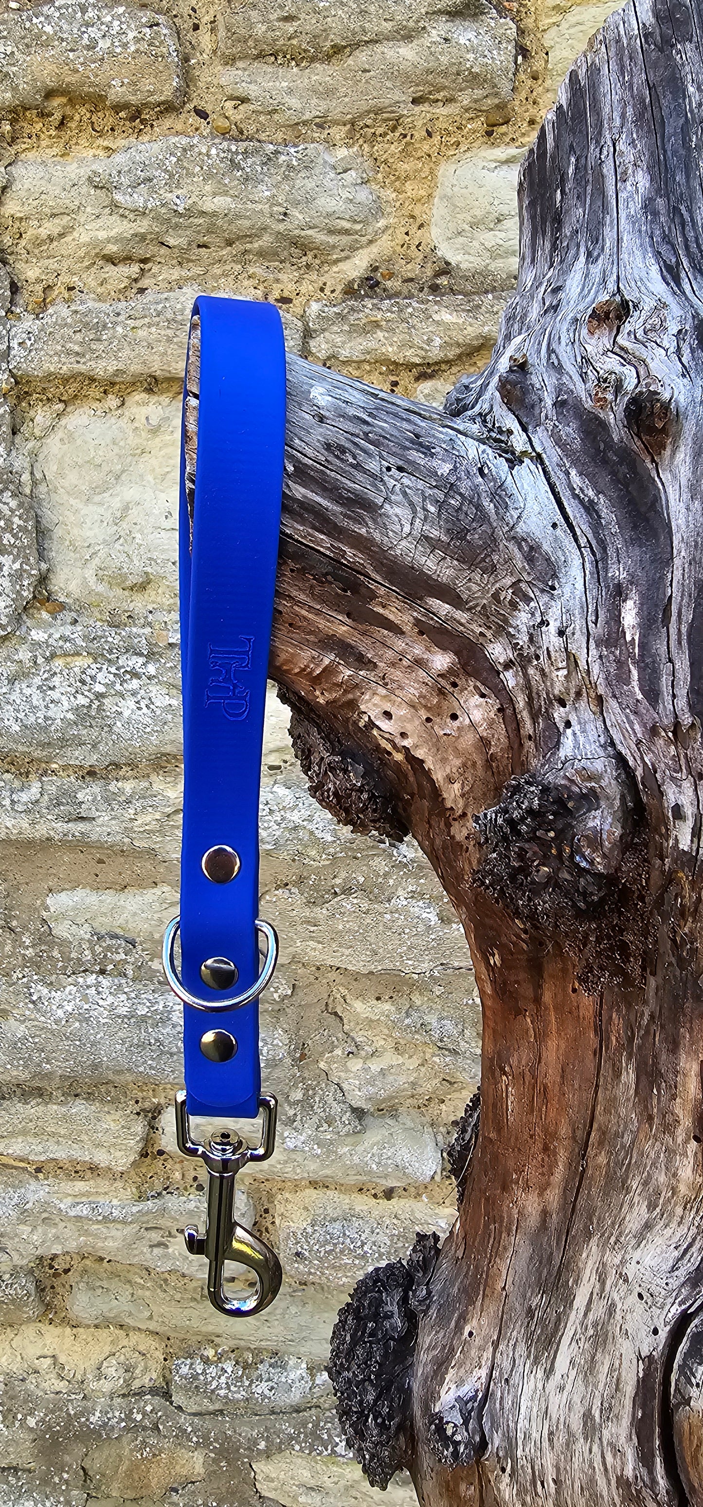 Royal Blue - Waterproof BioThane® Dog Traffic Leash / Dog Traffic Handle