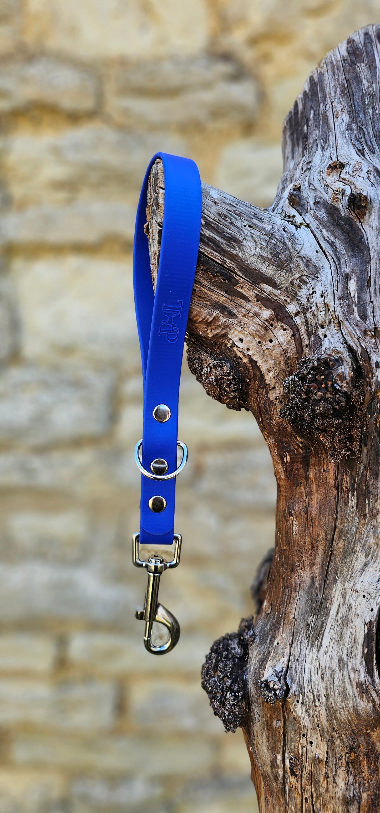Royal Blue - Waterproof BioThane® Dog Traffic Leash / Dog Traffic Handle