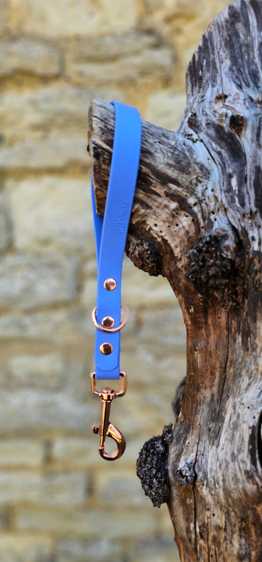 Periwinkle - Waterproof BioThane® Dog Traffic Leash / Dog Traffic Handle