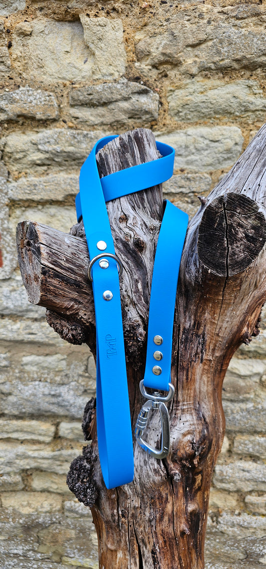 Blue - Everlast Waterproof BioThane© Dog Lead