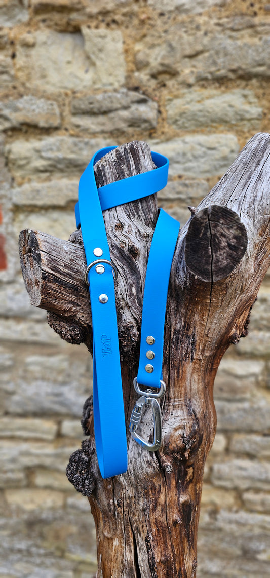Blue - Everlast Waterproof BioThane© Dog Lead