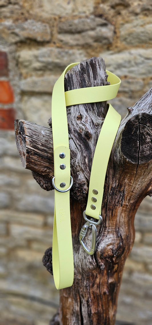 Lemon - Everlast Waterproof BioThane© Dog Lead
