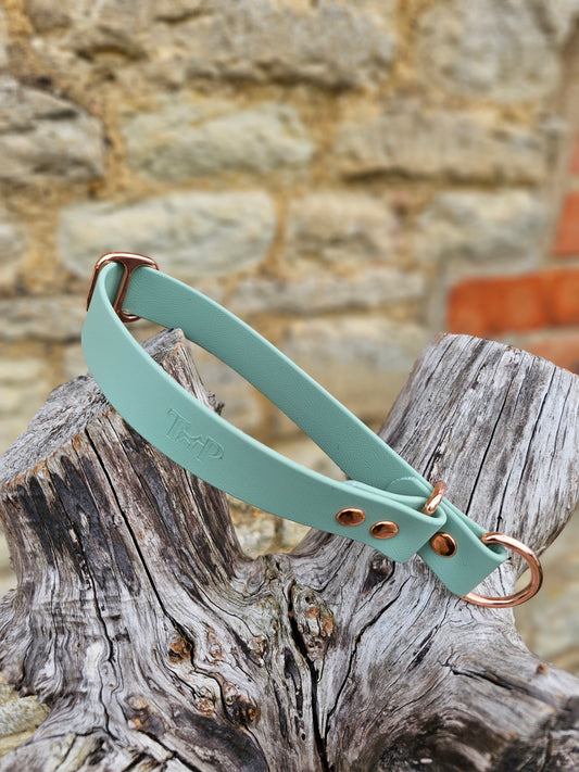 Sage Waterproof BioThane® safe-stop Slip Collar