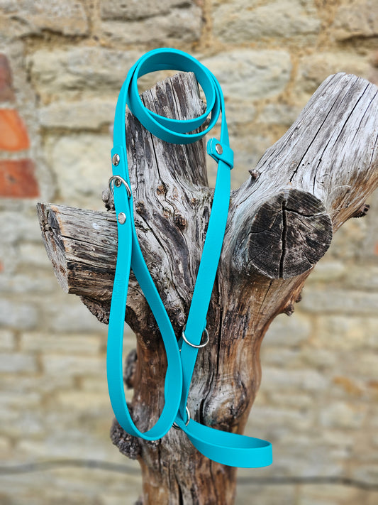 Teal - Waterproof BioThane© Figure8 Dog Lead