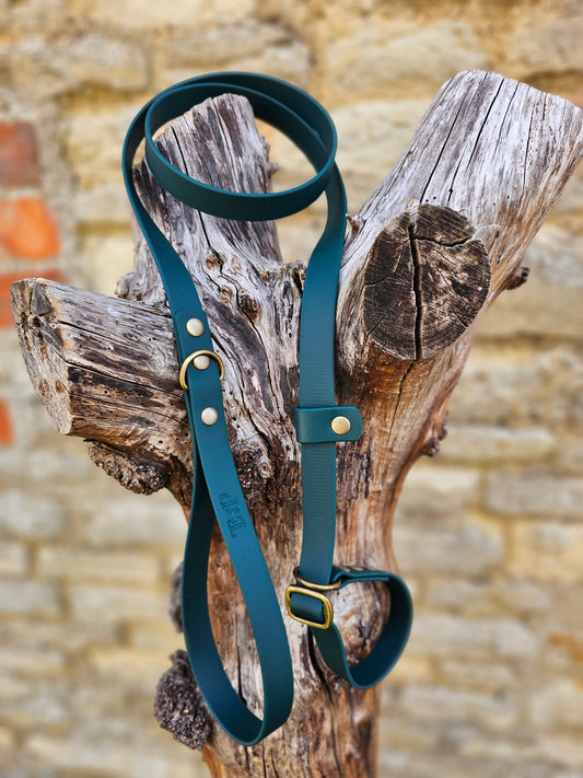 Dark Green - Waterproof BioThane® Dog Slip Lead