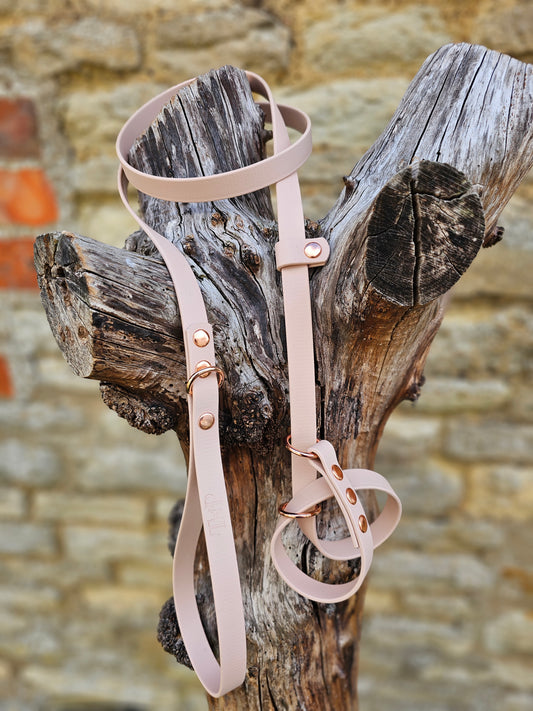 Powder Pearl - Waterproof BioThane© Figure8 Dog Lead