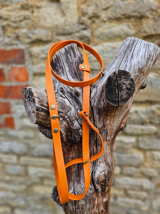 Burnt Orange - Waterproof BioThane© Figure8 Dog Lead
