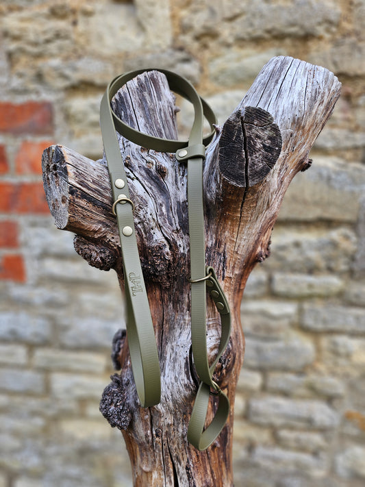 Olive - Waterproof BioThane© Figure8 Dog Lead