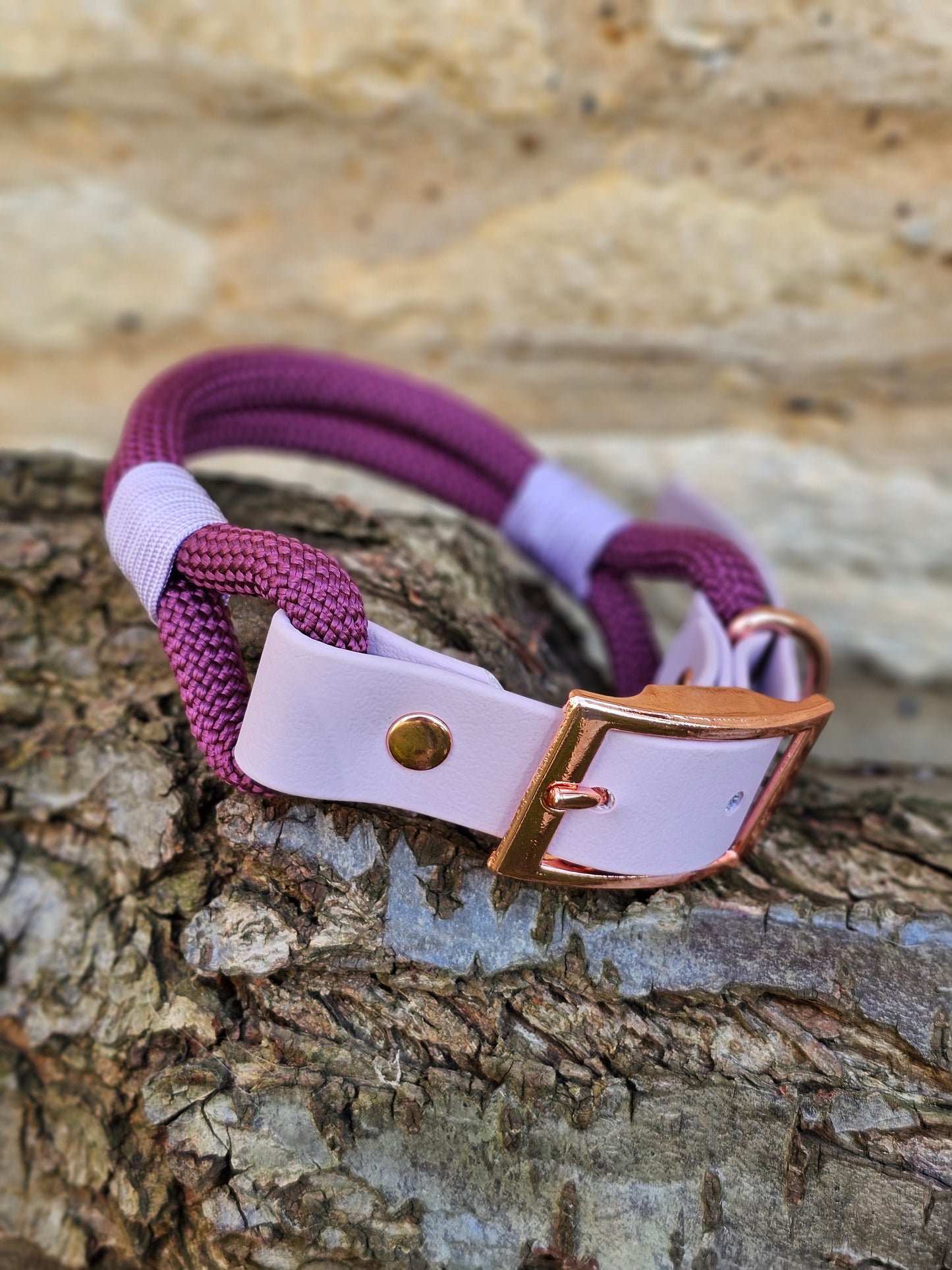 Rope BioThane© Dog Collar - Design Your Own