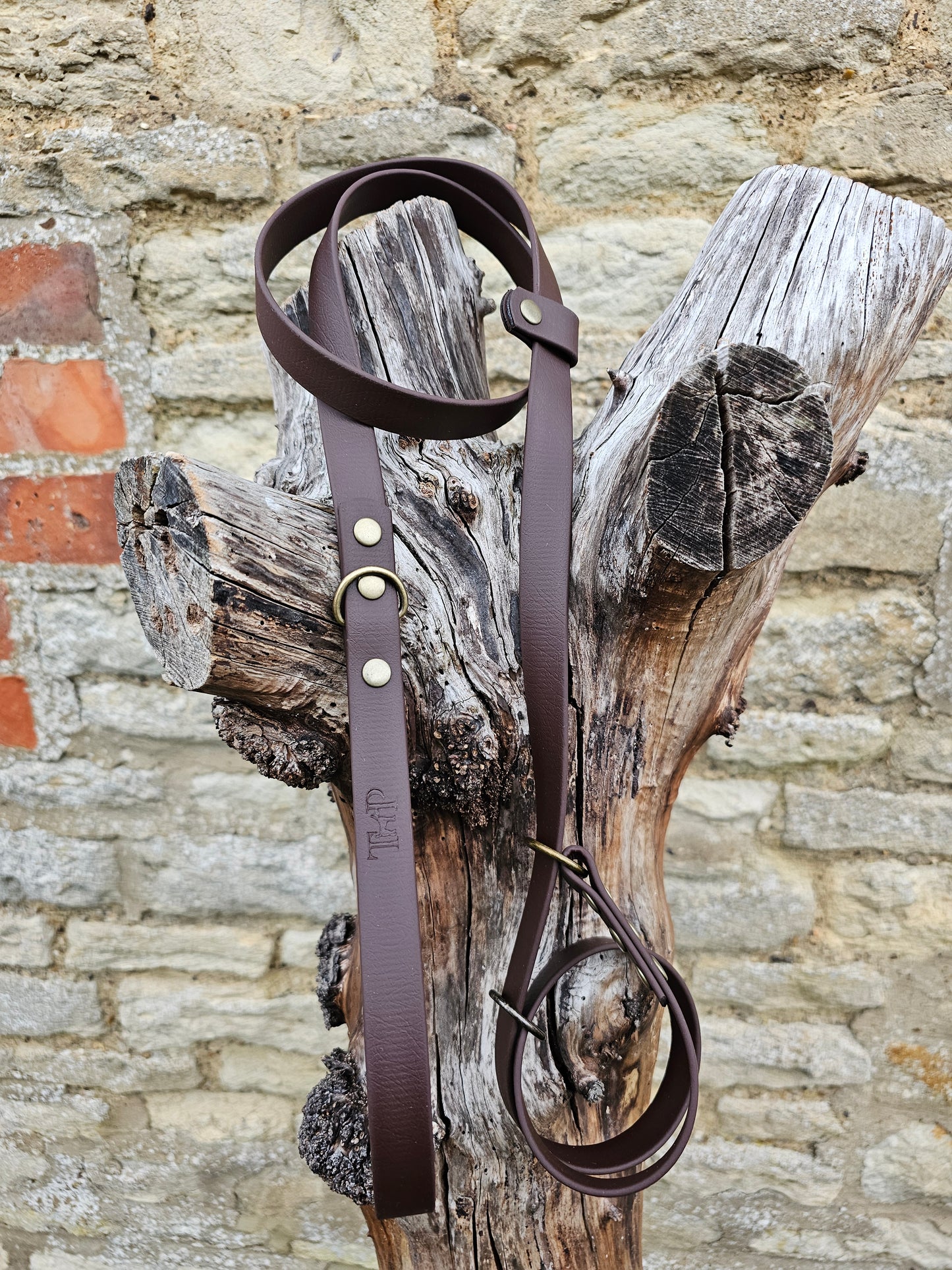 Dark Brown - Waterproof BioThane© Figure8 Dog Lead