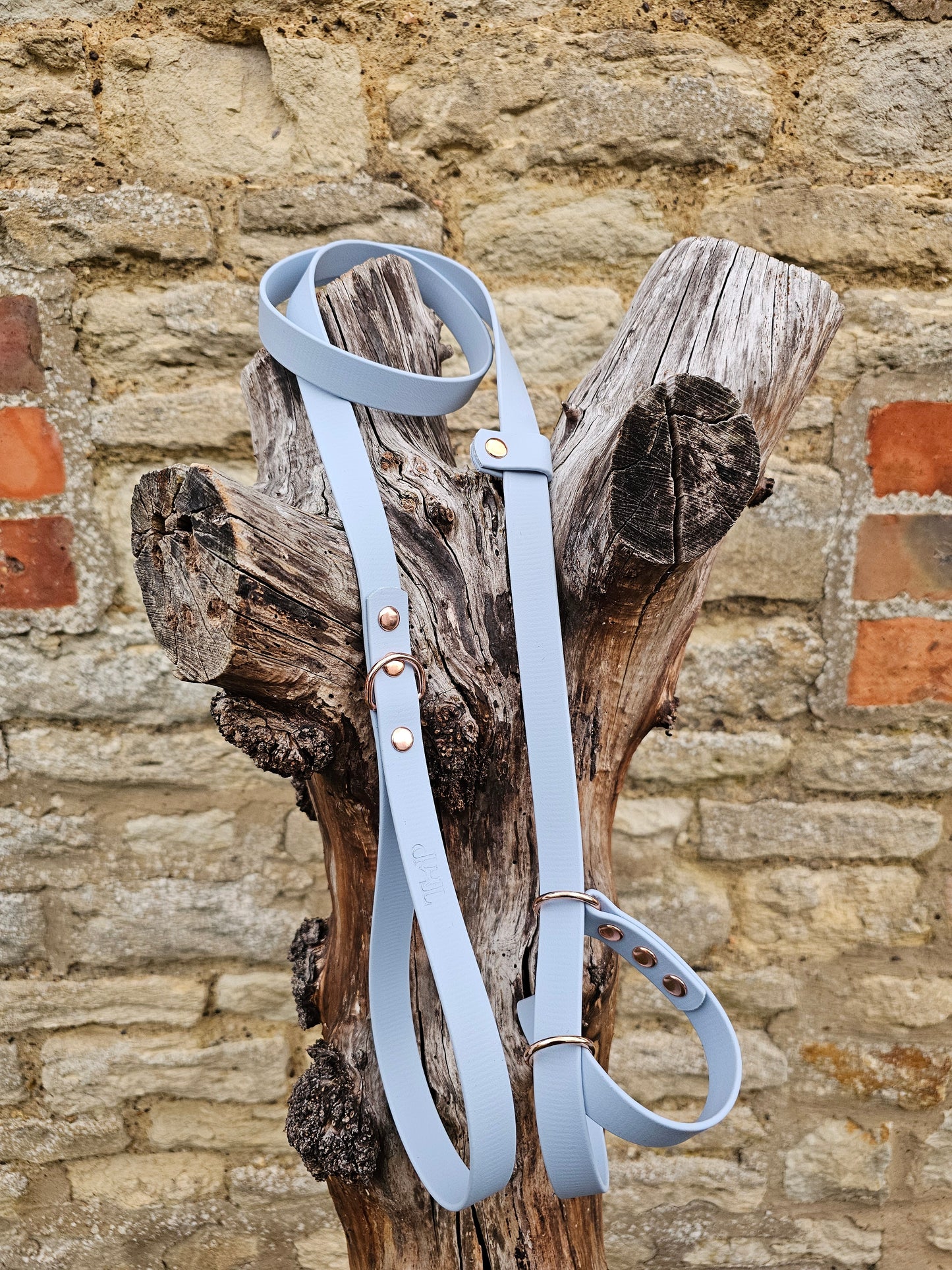 Baby Blue - Waterproof BioThane© Figure8 Dog Lead