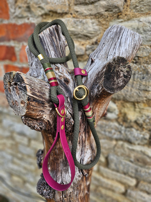 Winchester - Premium Rope Slip Lead / Figure 8 Dog Lead