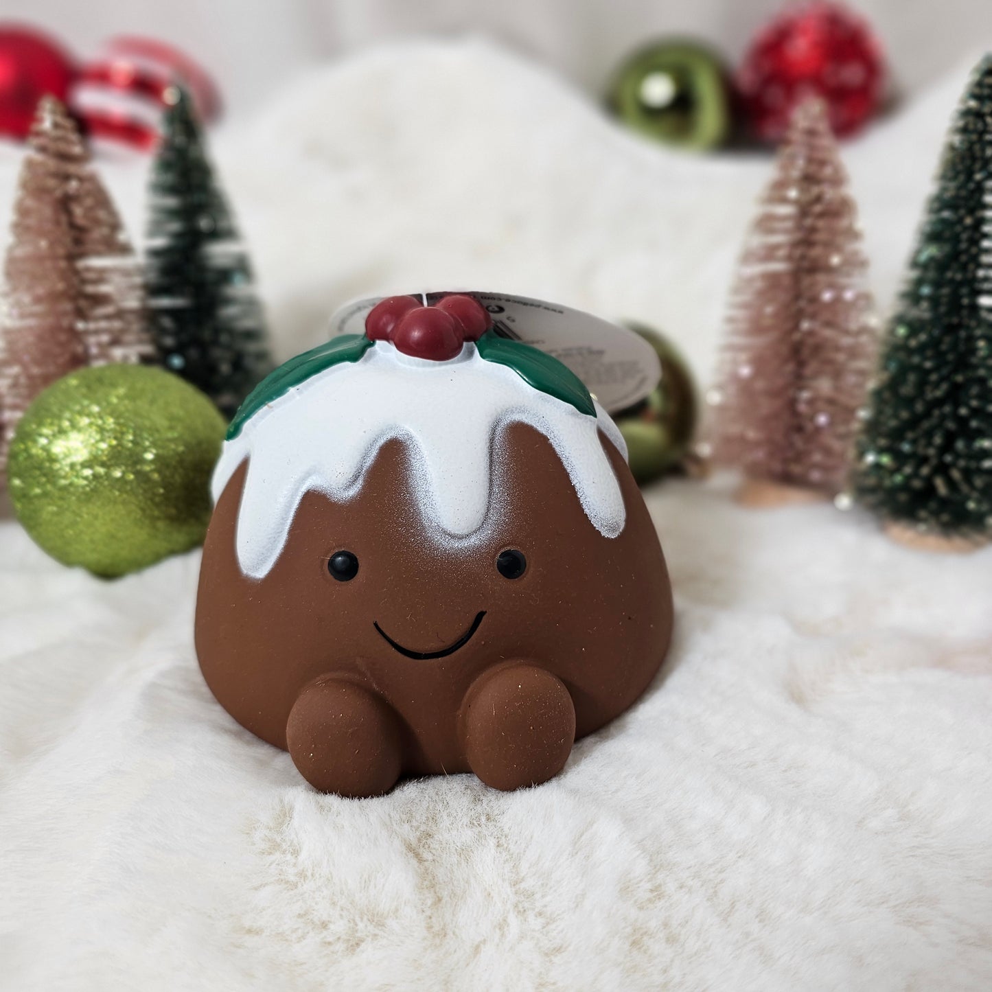 Christmas Pudding - Latex Dog Toy