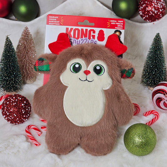 KONG Snuzzles Reindeer - Plush Dog Toy