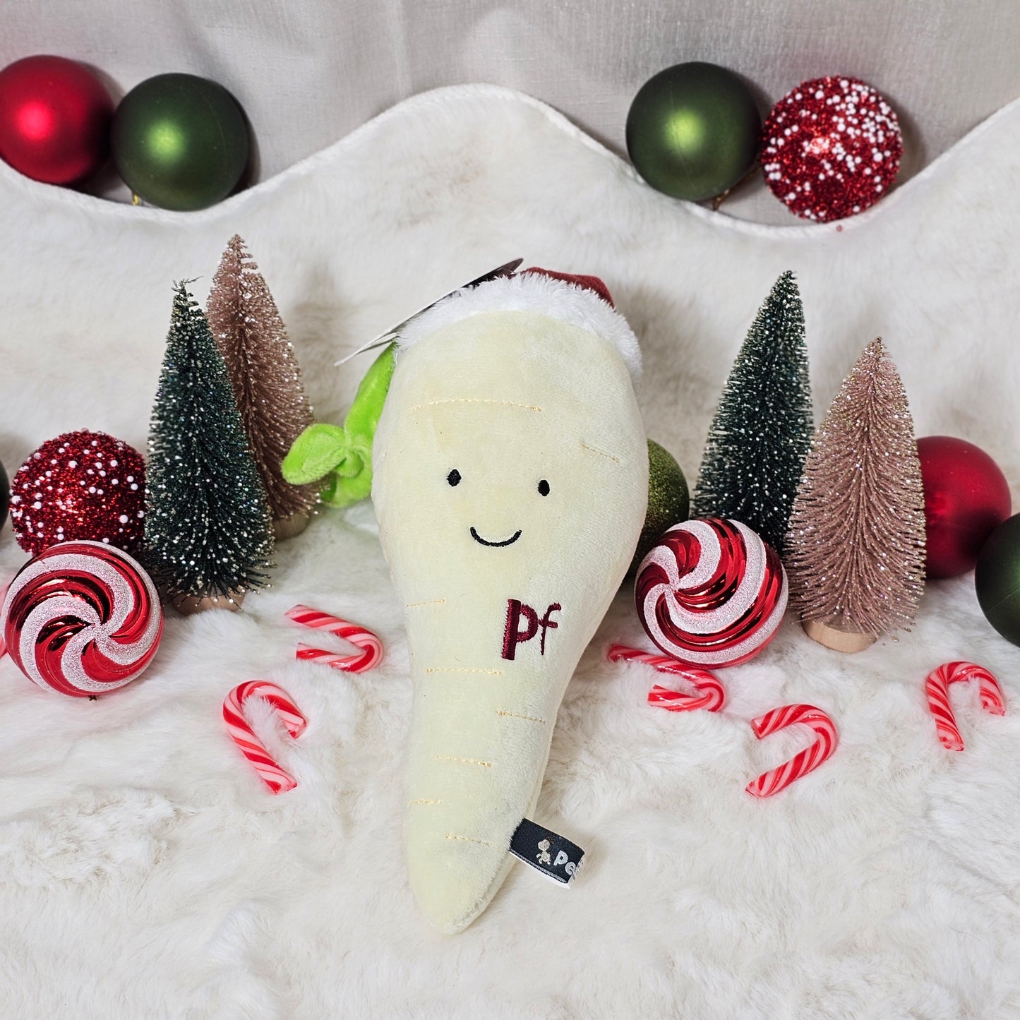 Christmas Parsnip - Plush Dog Toy