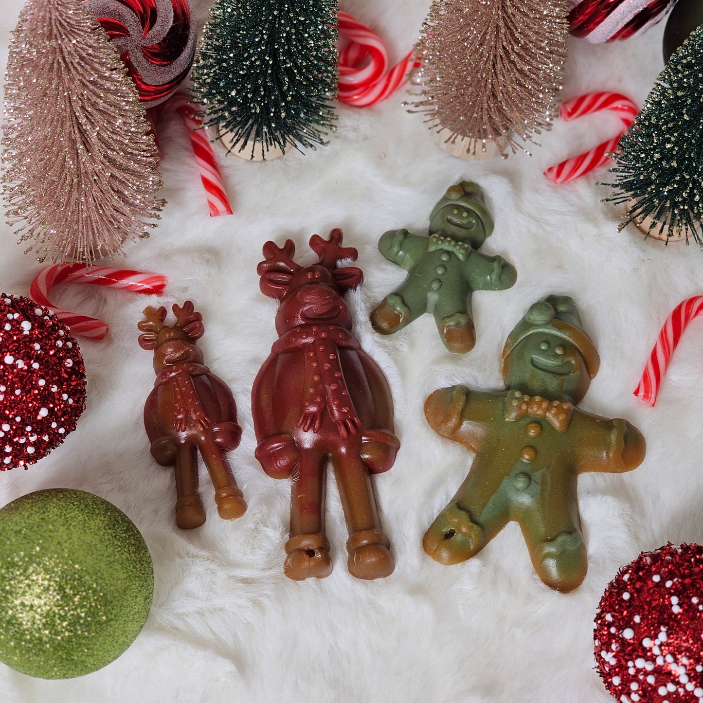 Veggie Christmas Chew - Reindeer & Gingerbread Men