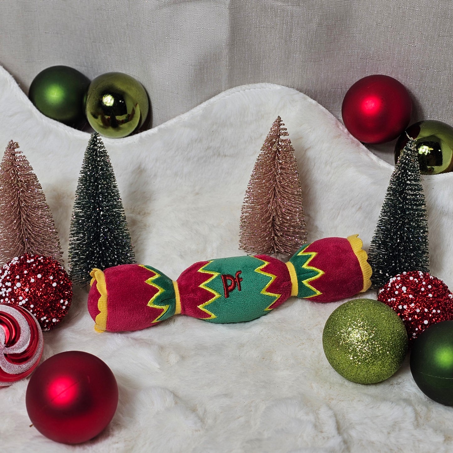 Christmas Cracker - Plush Dog Toy