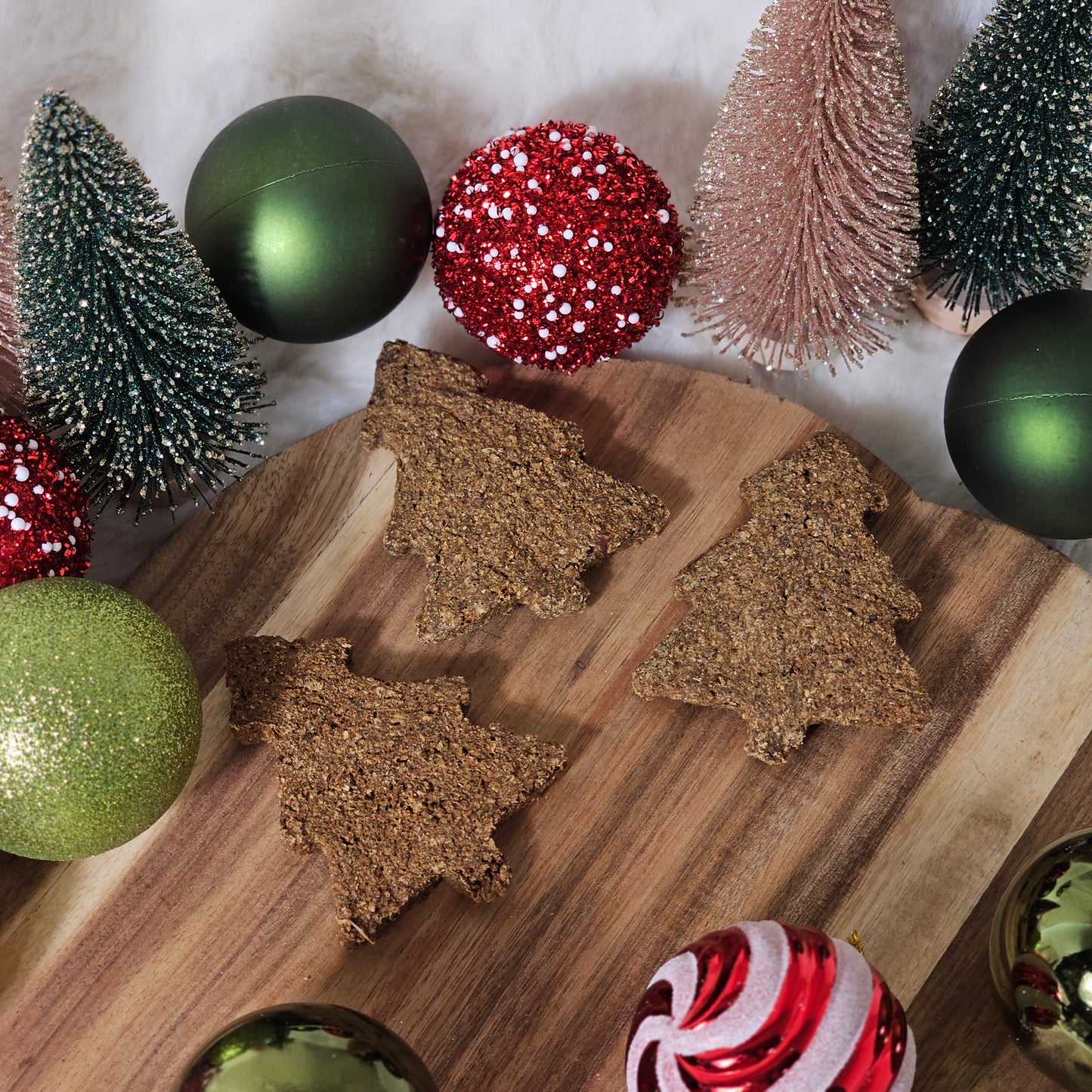 Gourmet Christmas Tree Burger