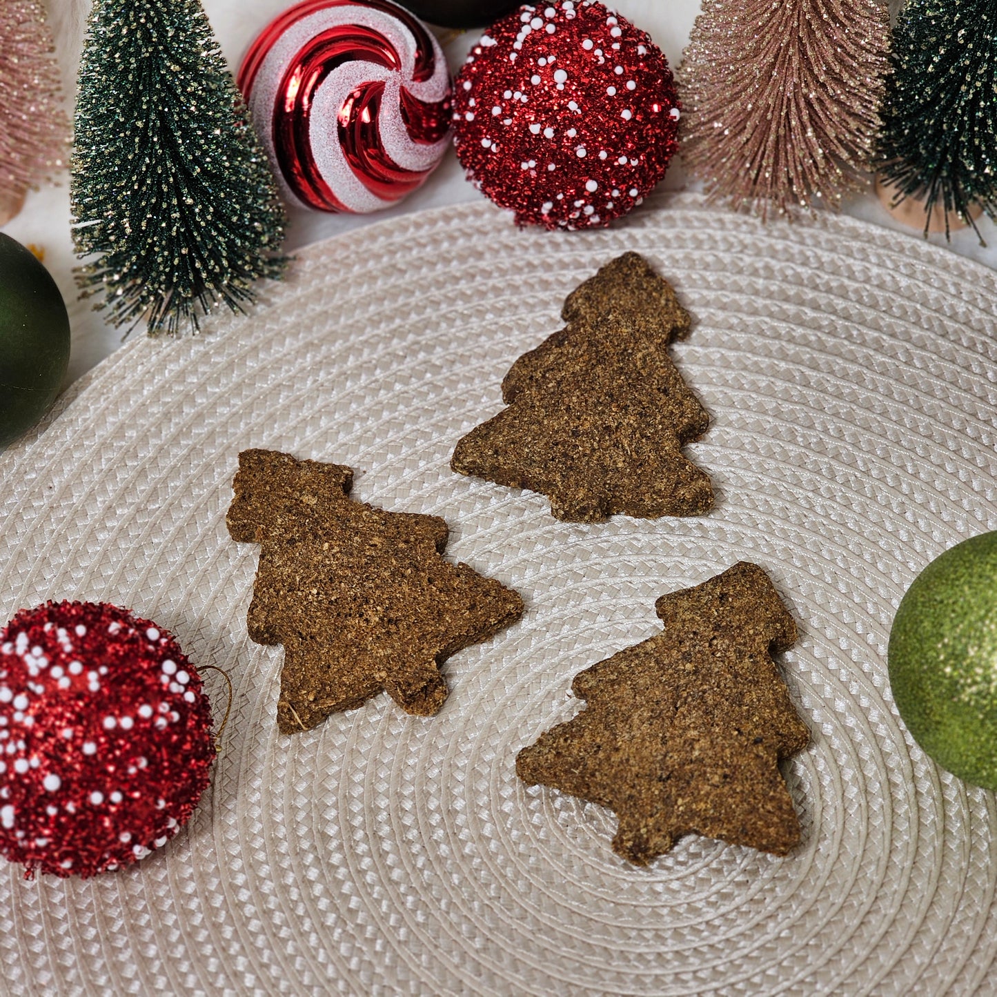 Gourmet Christmas Tree Burger