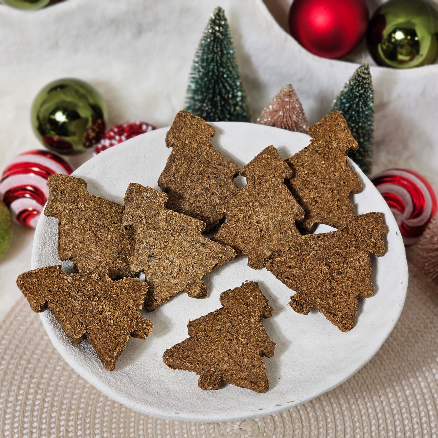 Gourmet Christmas Tree Burger