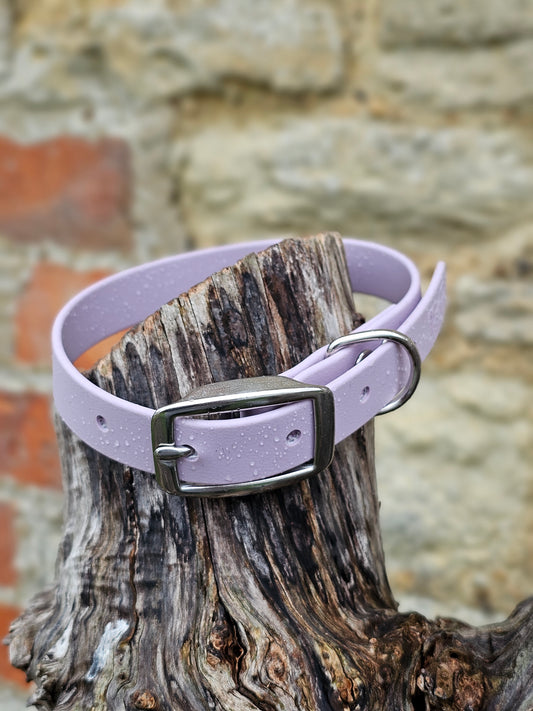 Lilac - Everlast Waterproof BioThane© Dog Collar