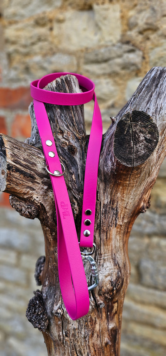 Magenta - Everlast Waterproof BioThane© Dog Lead