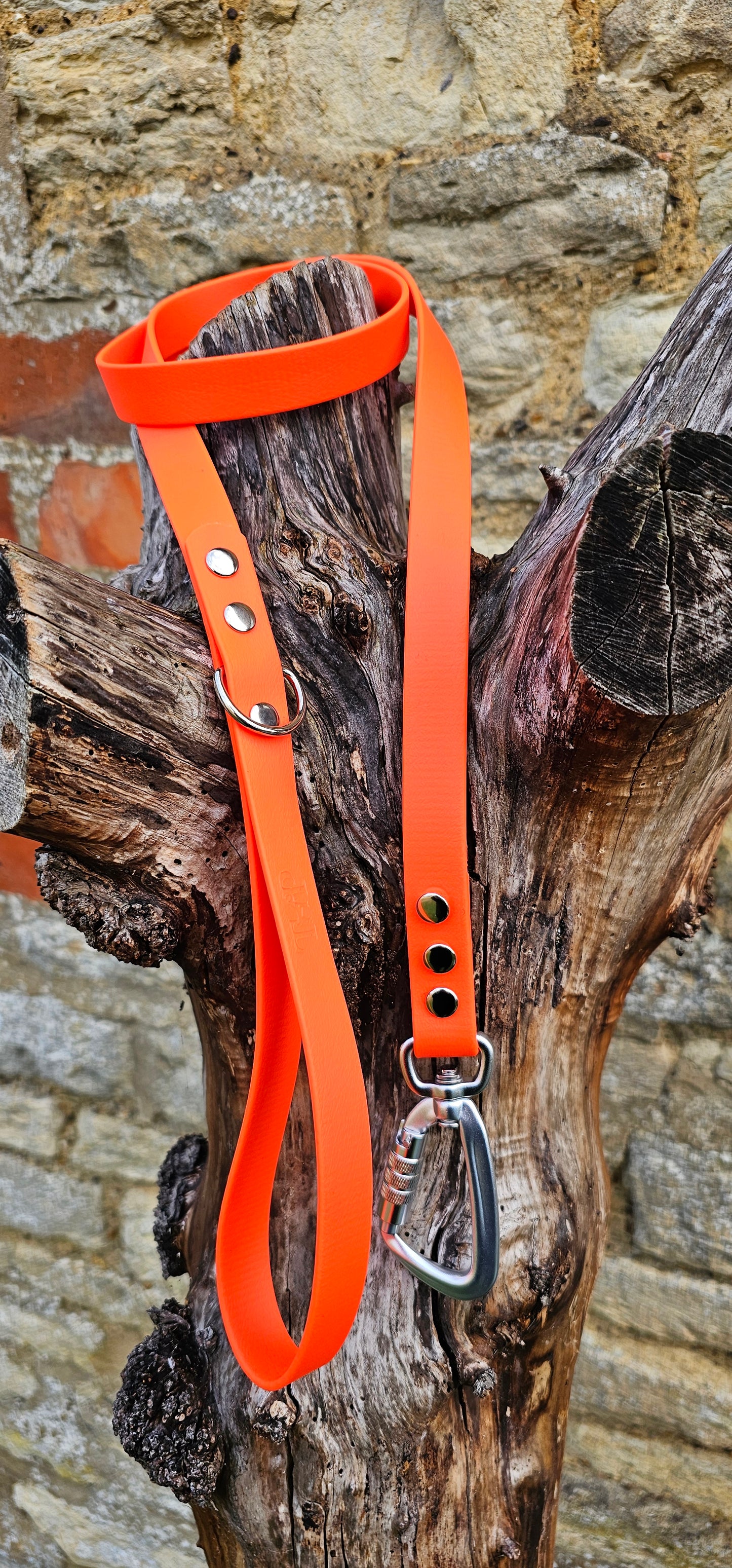 Neon Orange - Everlast Waterproof BioThane© Dog Lead