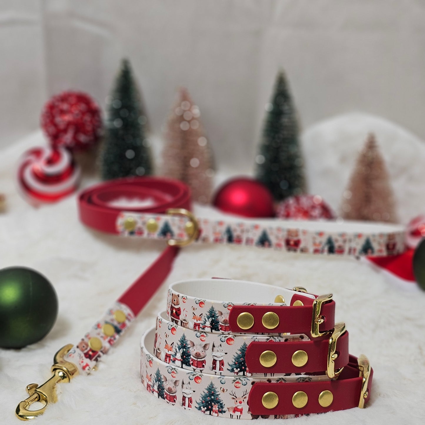 Merry Woodland – Waterproof BioThane® Dog Collar