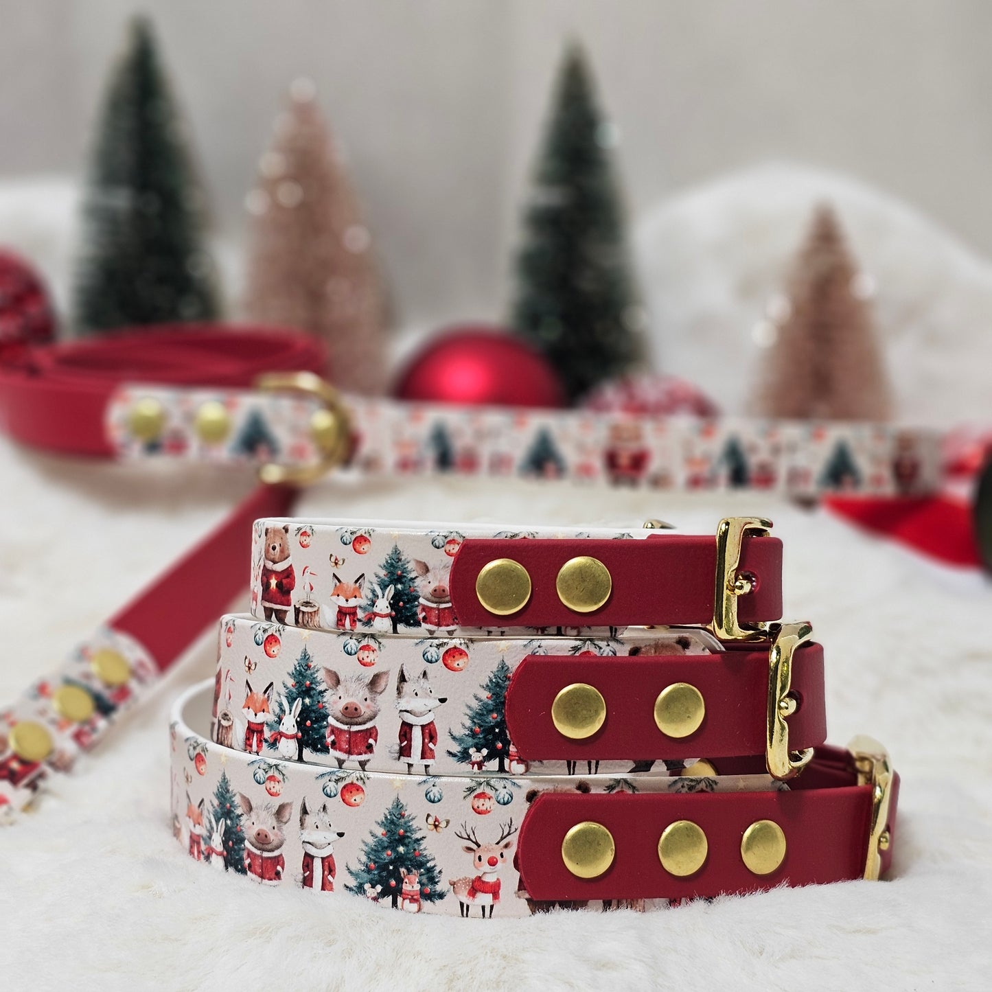 Merry Woodland – Waterproof BioThane® Dog Lead