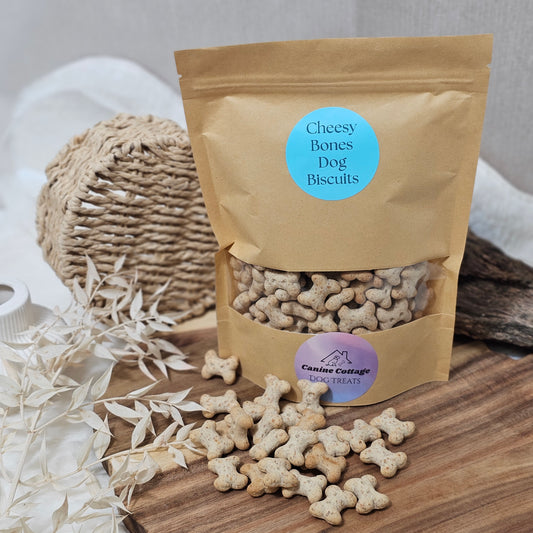 Cheesy Mini Bones Dog Biscuits