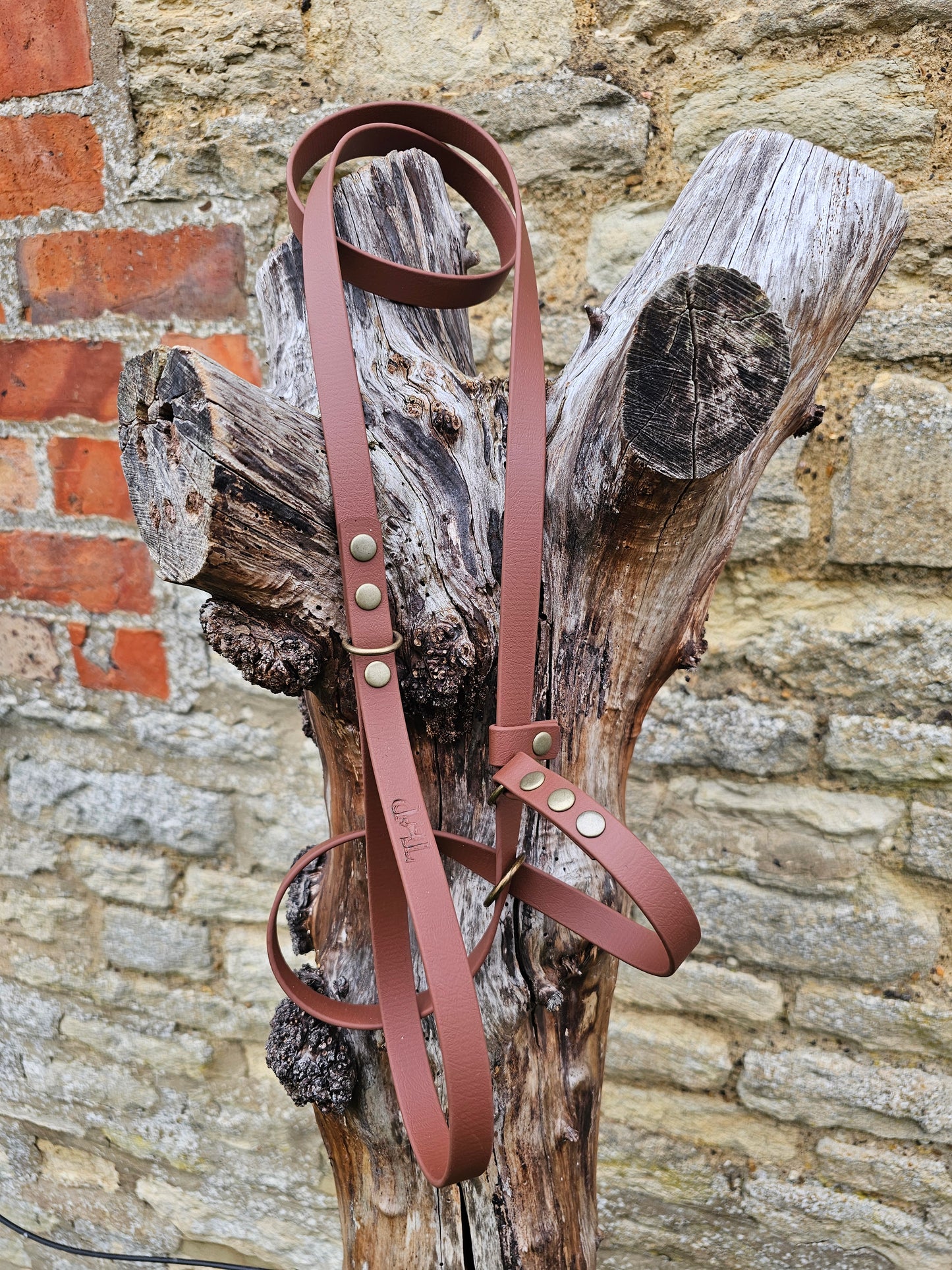 Brown - Waterproof BioThane© Figure8 Dog Lead