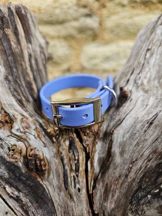 Periwinkle - Waterproof BioThane© Dinky Dog Collar
