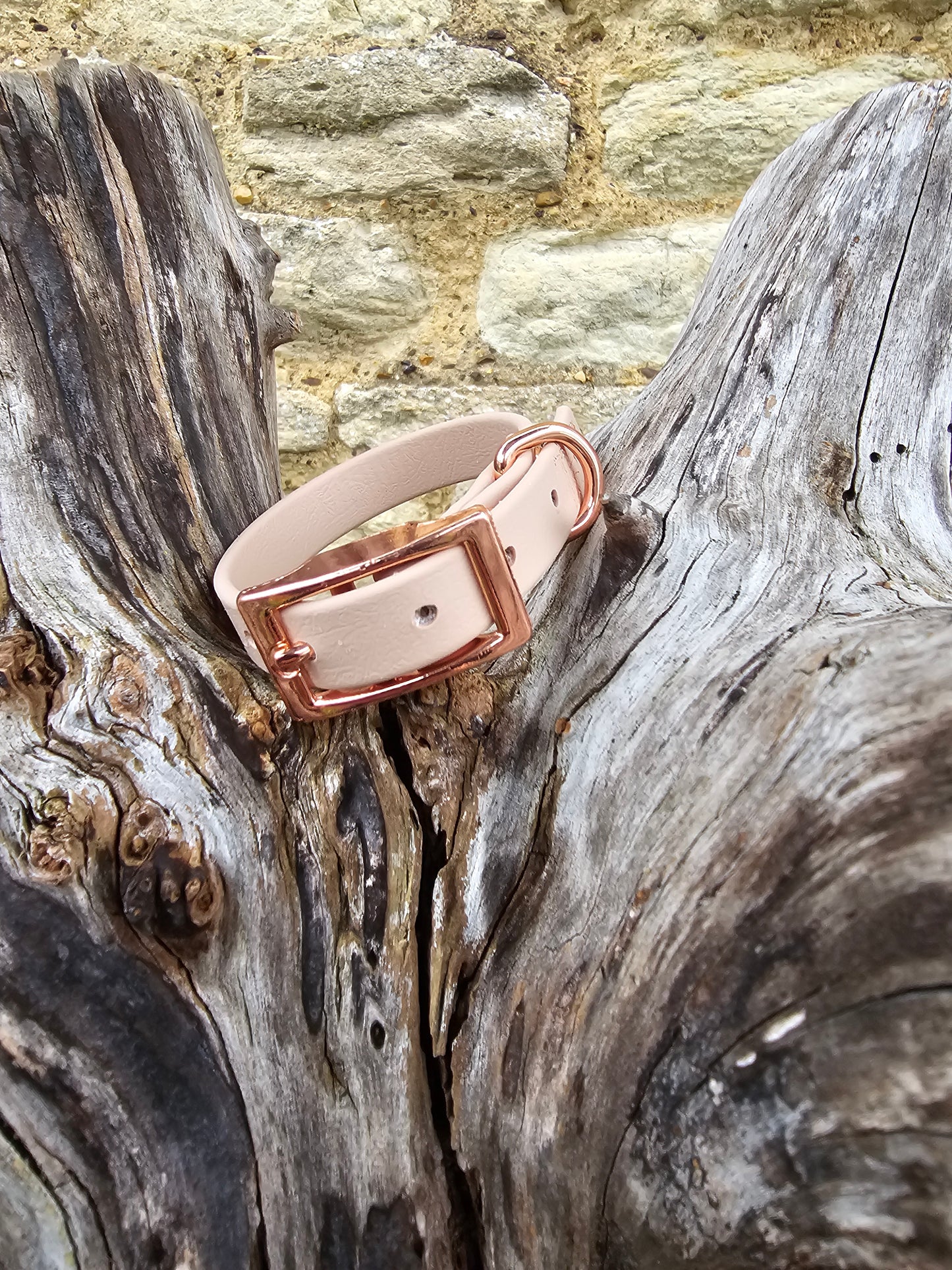 Powder Pearl - Waterproof BioThane© Dinky Dog Collar