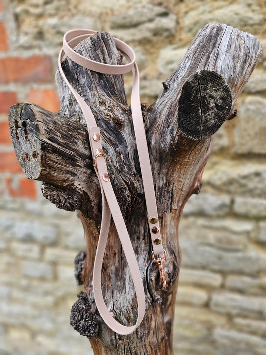 Powder Pearl - Waterproof BioThane© Dinky Dog Lead