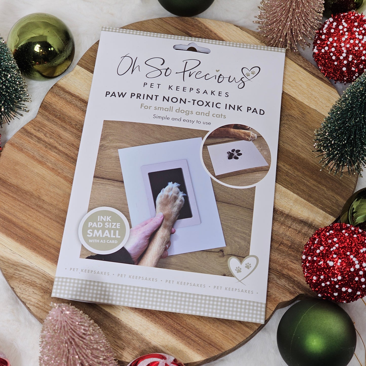 Oh so Precious - Paw Print Pad