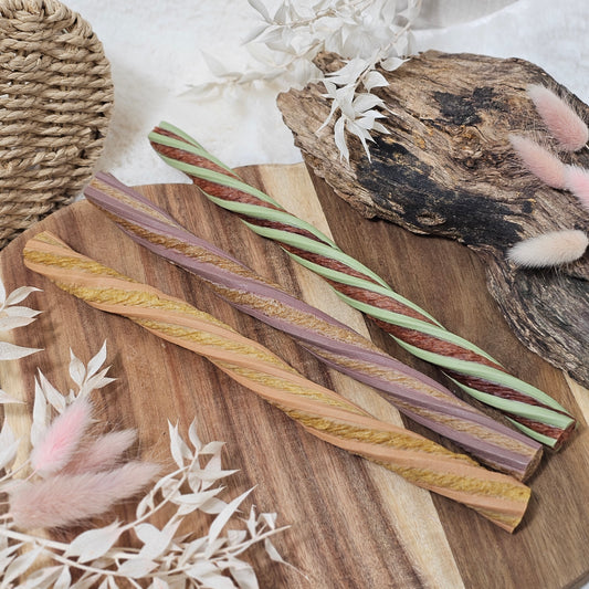 Jumbo meat-free puffed Twists