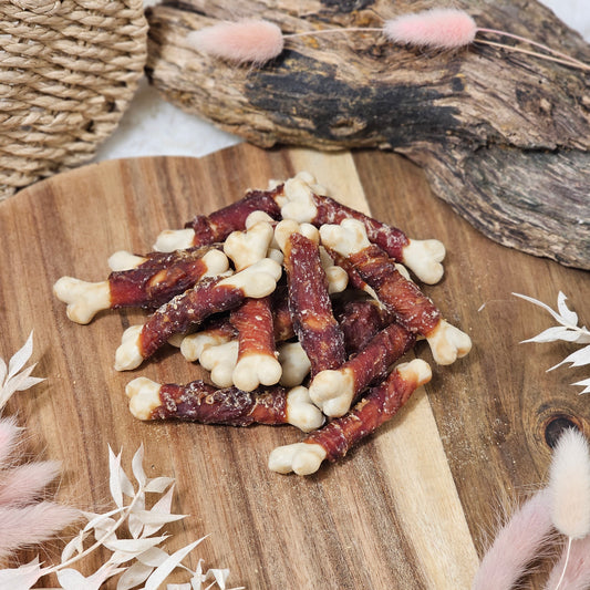 Duck Breast Wrapped Mini Lime Bone